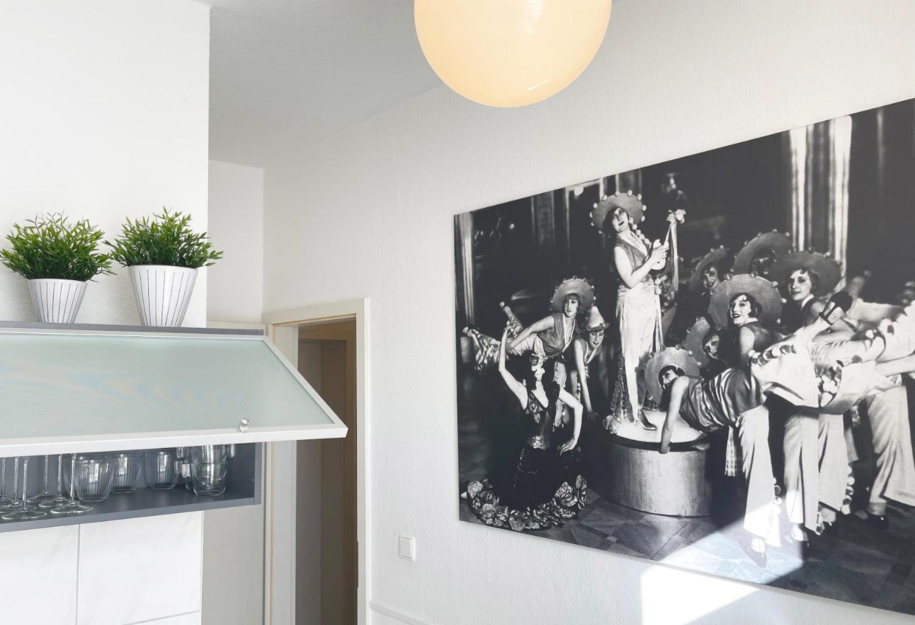 BAUHAUS Design-Luxus Apartment, 20er Jahre Stil, Garten Gera Exterior foto